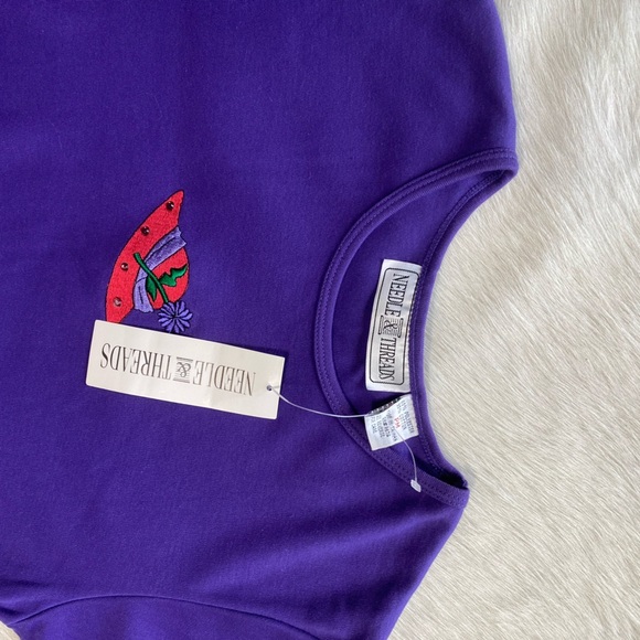 Needle & Thread Embellished Purple Maxi Dress - Picture 5 of 8